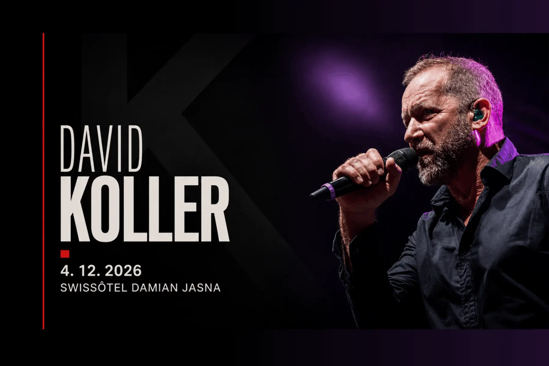 Koncert Davida Kollera v Swissôtel